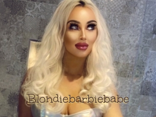 Blondiebarbiebabe