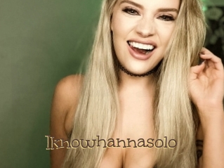Iknowhannasolo