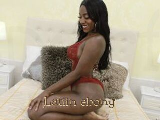 Latiin_ebony