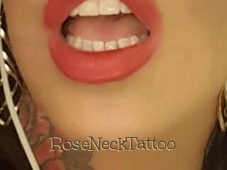 RoseNeckTattoo