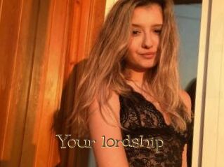 Your_lordship
